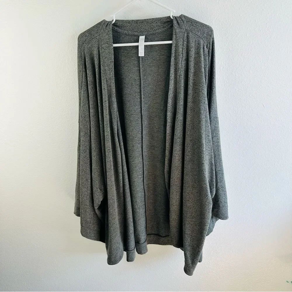 Sleep By Cacique Gray Open Kimono Size 26/28